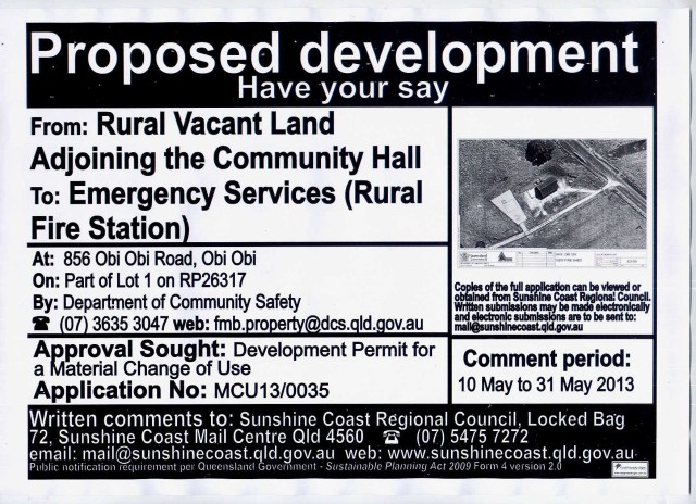 brigade development sign